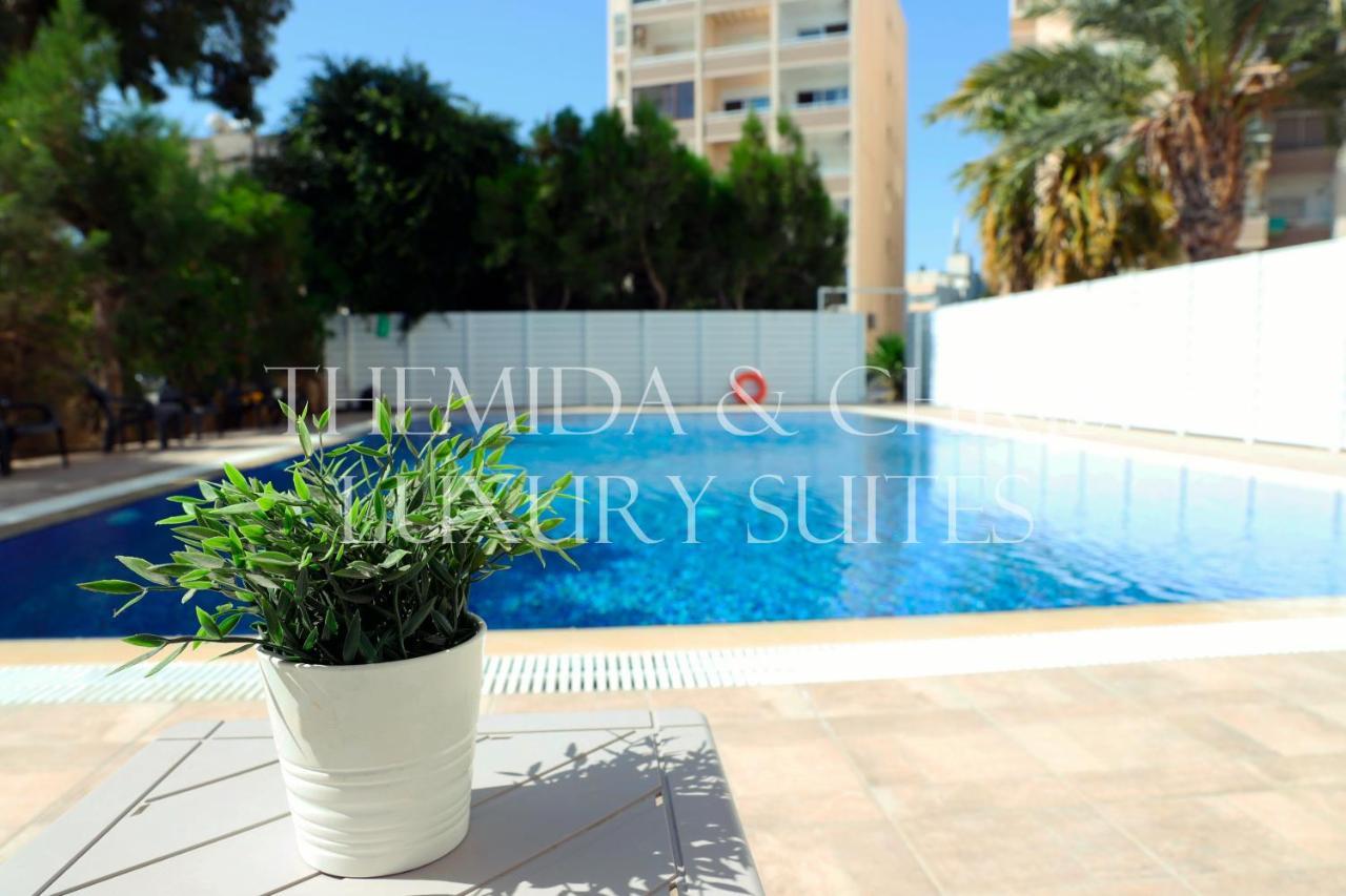 Luxury Penthouse 1Br-Seafront-Seasonal Pool-Central Larnaca Exterior foto