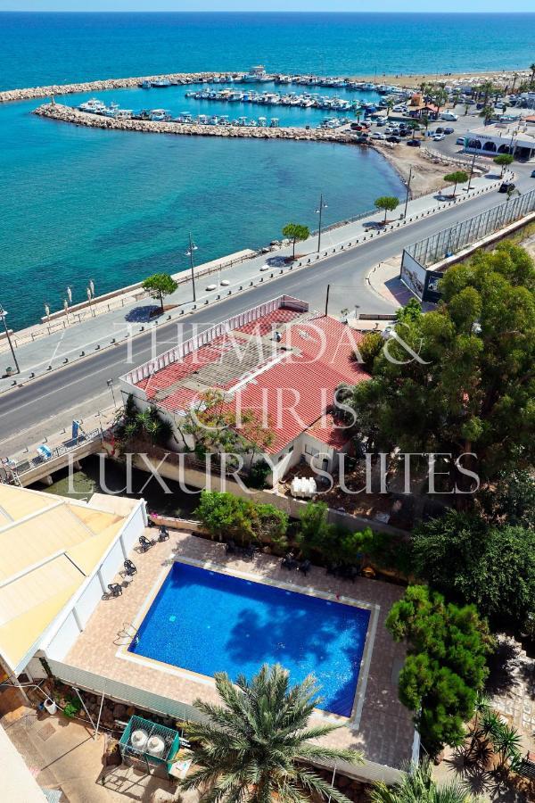 Luxury Penthouse 1Br-Seafront-Seasonal Pool-Central Larnaca Exterior foto